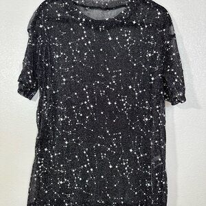 SHEIN Black Short Sleeve Tee